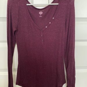 Maroon long sleeve